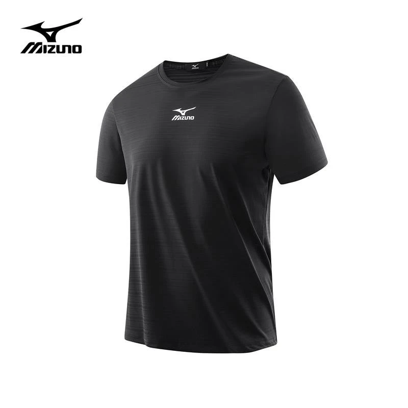 Mizuno/美津浓男士夏季休闲百搭透气速干圆领凉感短袖T恤A2CA2109