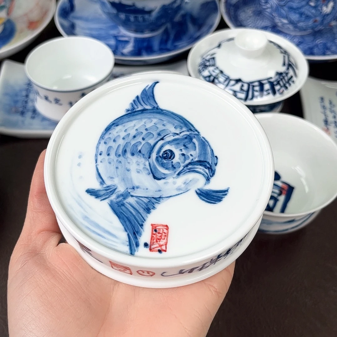 手绘高温瓷器瓷器