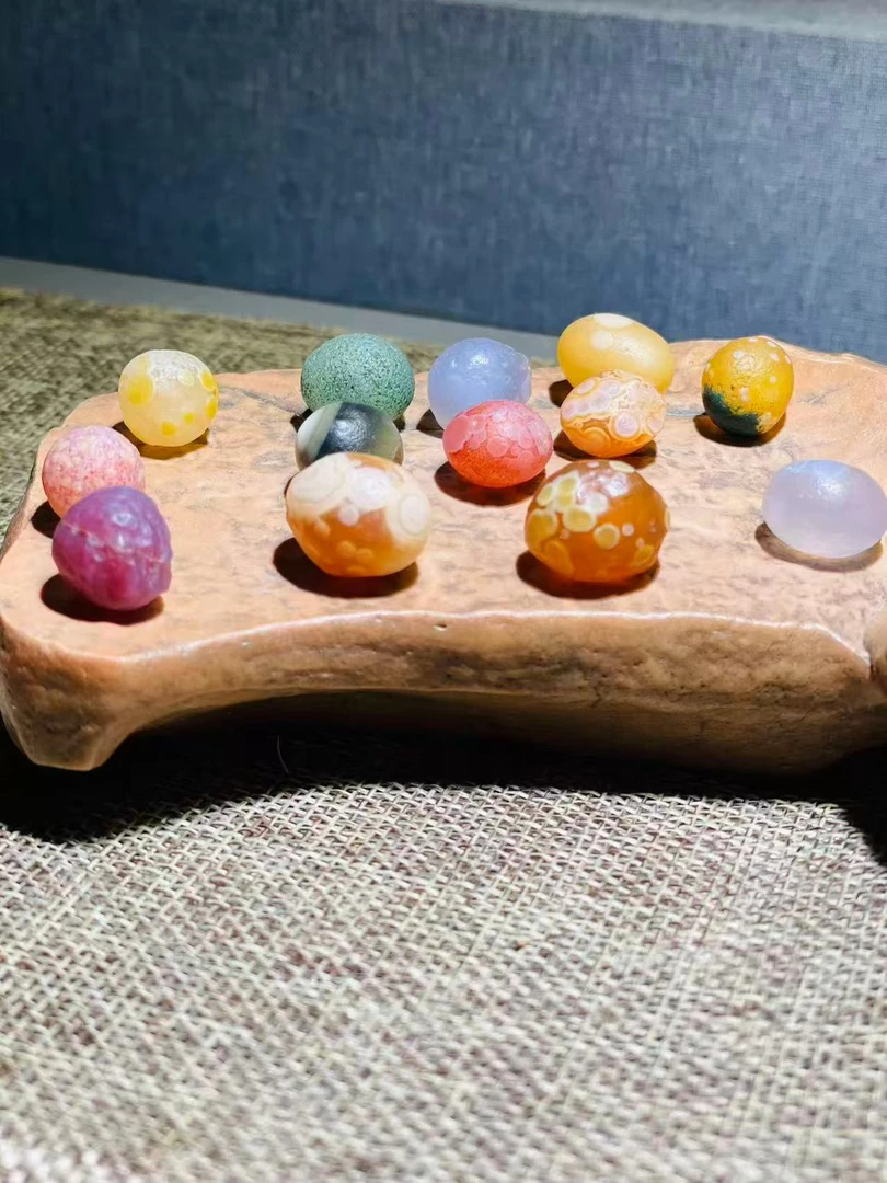 阿拉善戈壁石创意小摆件DIY原石