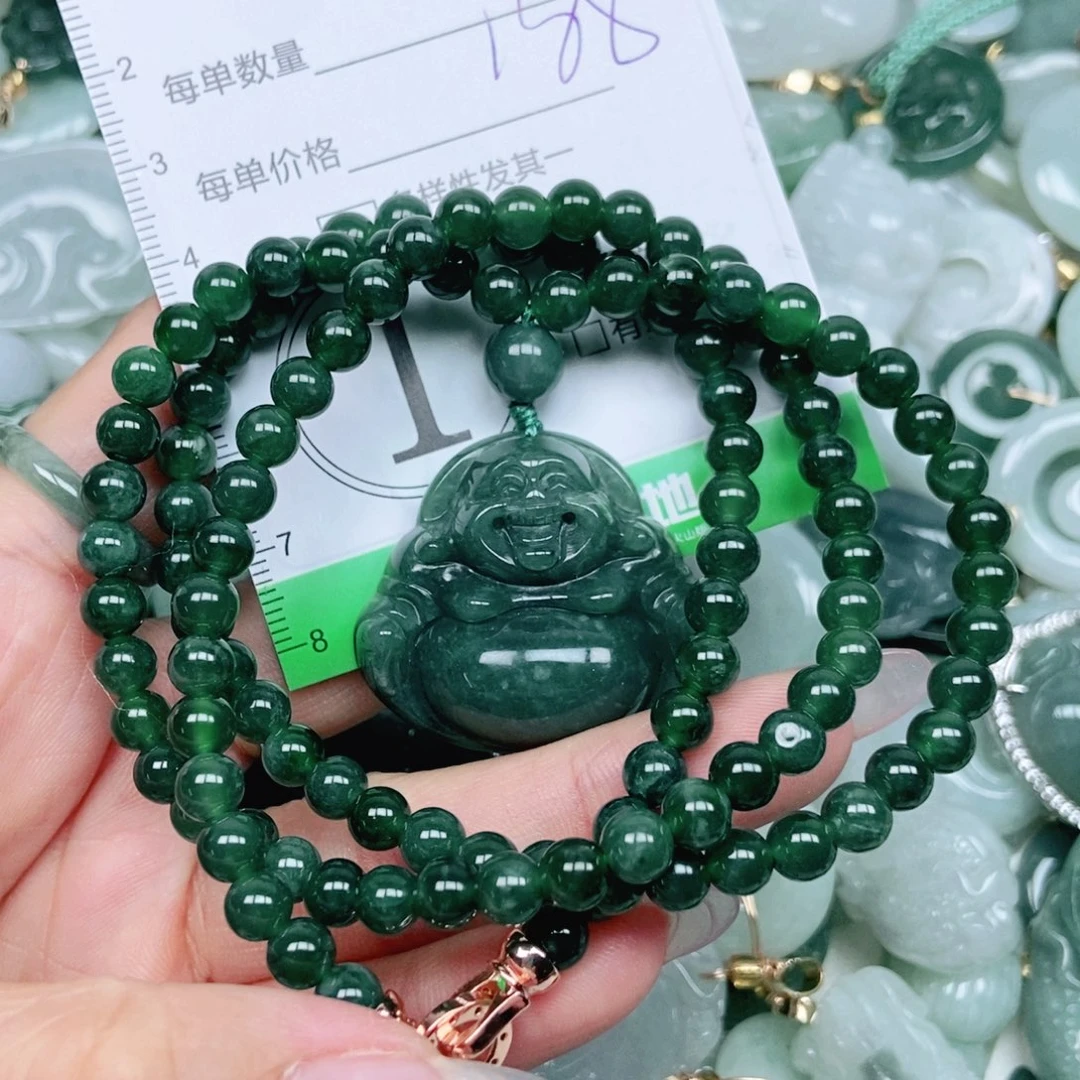 翡翠未镶嵌吊坠(不含链)芷*