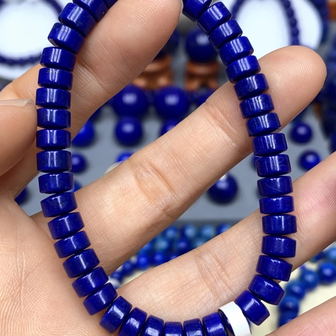 青金石未镶嵌手链