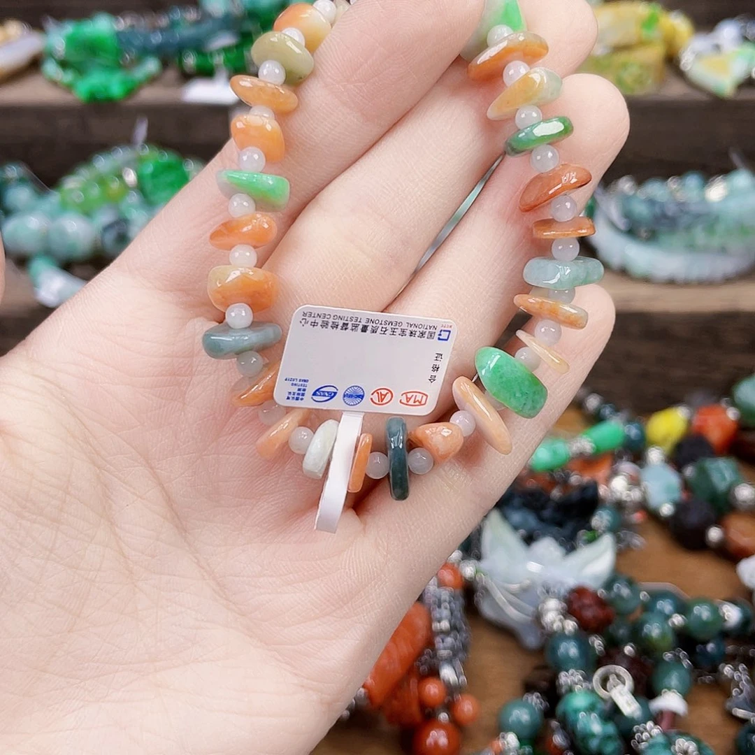 未镶嵌手链翡翠手链