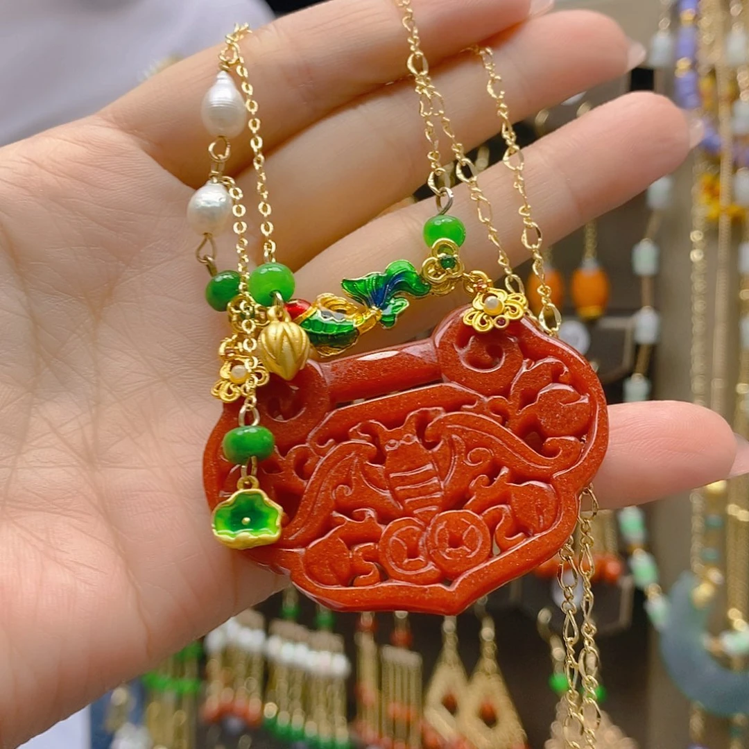 翡翠合金耳饰翡翠