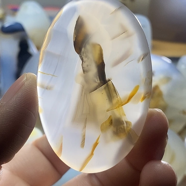 未镶嵌颈饰玛瑙/玉髓用****6