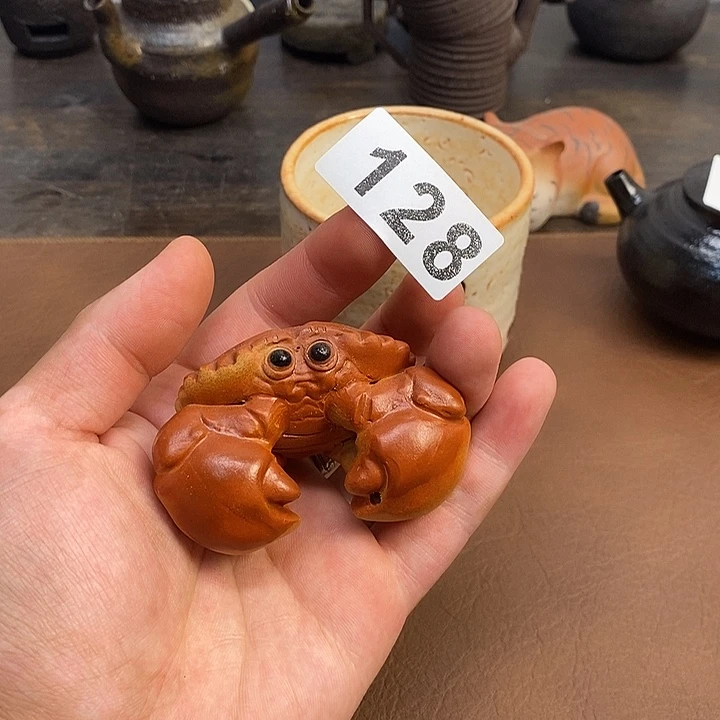 128紫砂茶宠巨有钳不退换看好拍