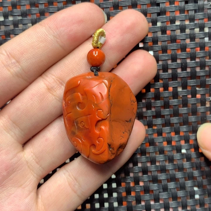 吊坠(不含链)未镶嵌南红玛瑙