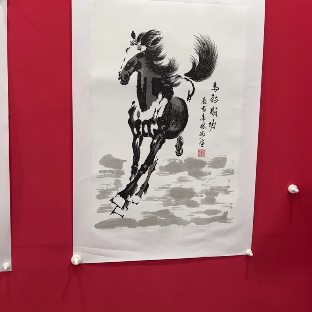 小****国画蒋林涛3开精品