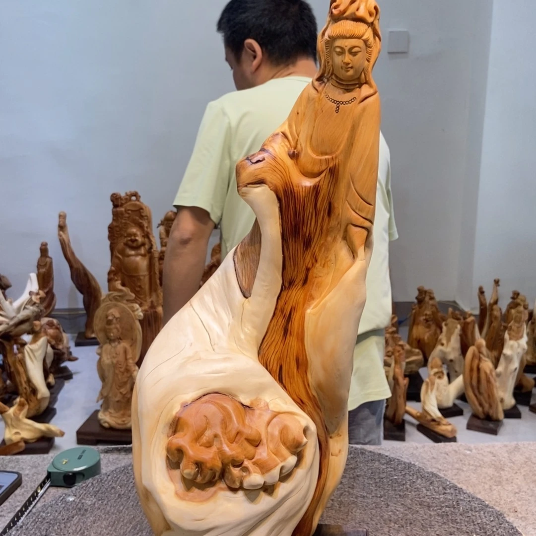 柏木（崖柏）太行崖柏根雕摆件