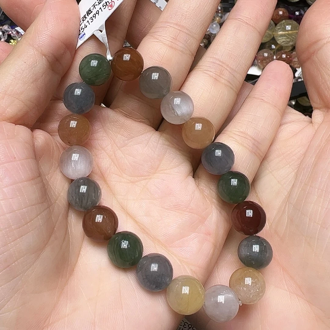 未镶嵌水晶手链多样性发一