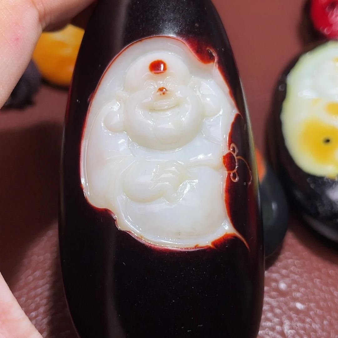 和田玉未镶嵌颈饰潘