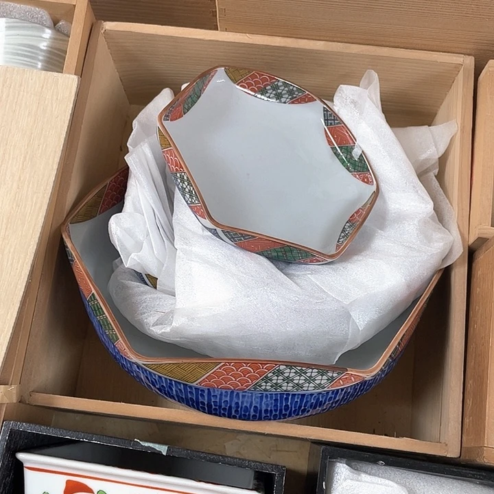 瓷片055 精美瓷器，保真正品1+5