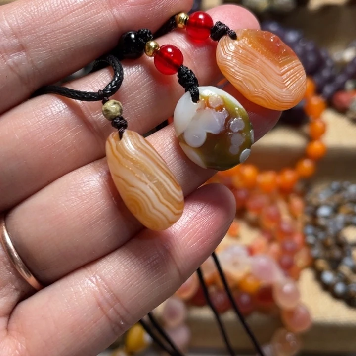 玛瑙/玉髓合金手链