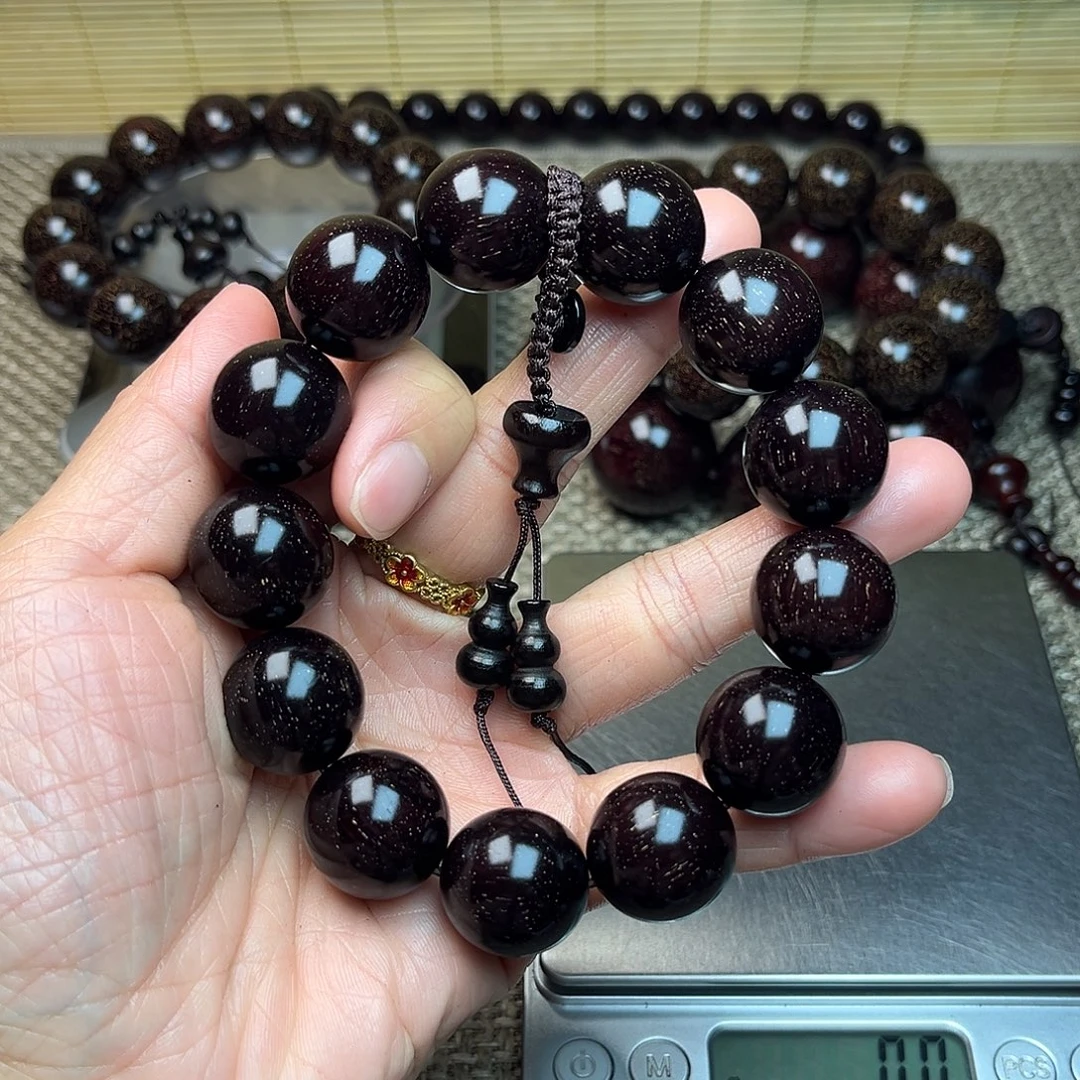 檀香紫檀（小叶紫檀）1.8 13颗 带星