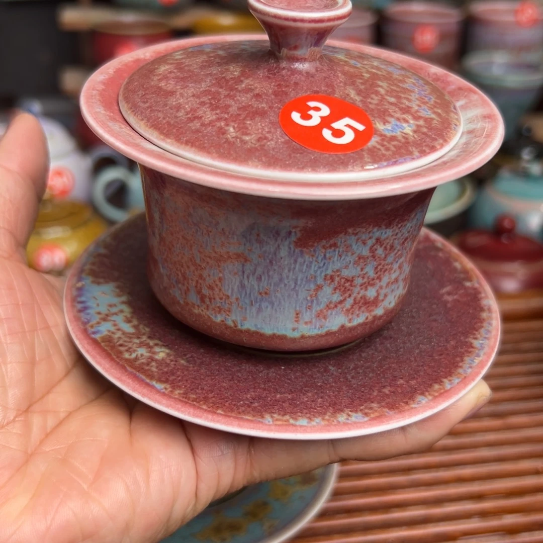 热***”手工制作手拉坯茶具