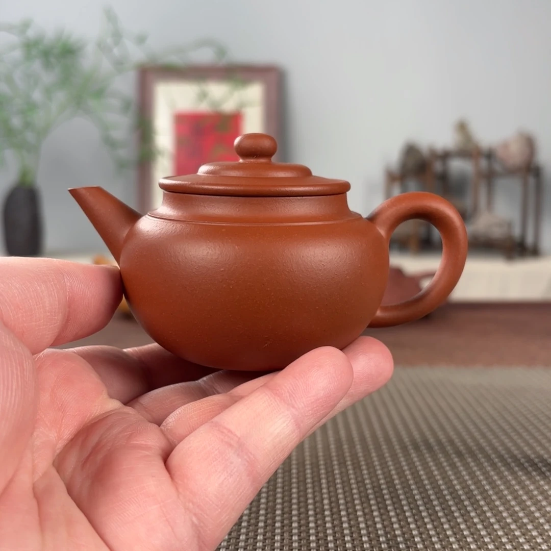 紫砂茶壶黄龙山原矿紫砂壶150