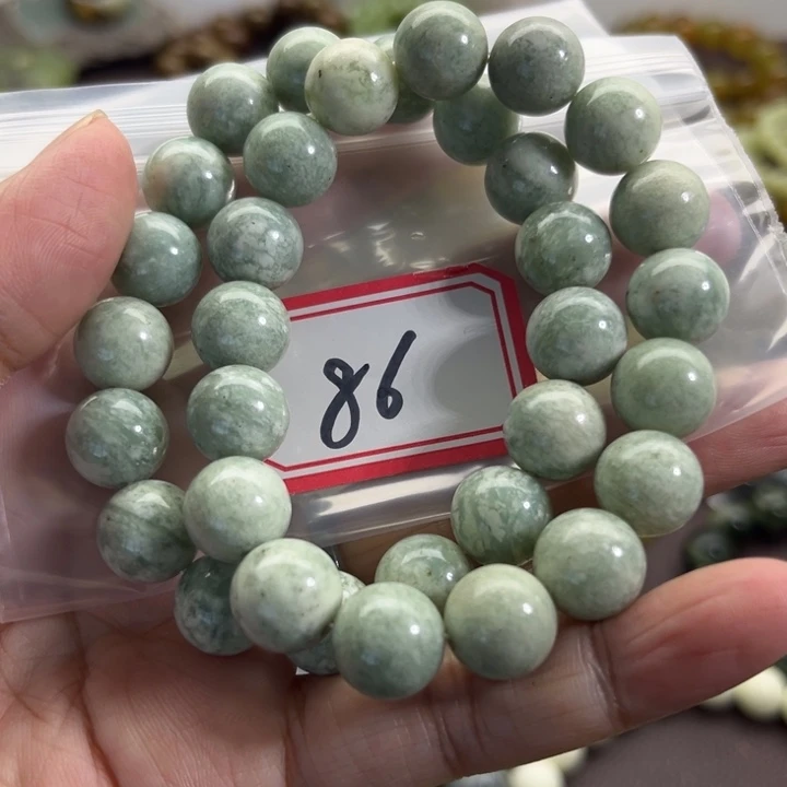 蛇纹石玉未镶嵌手链