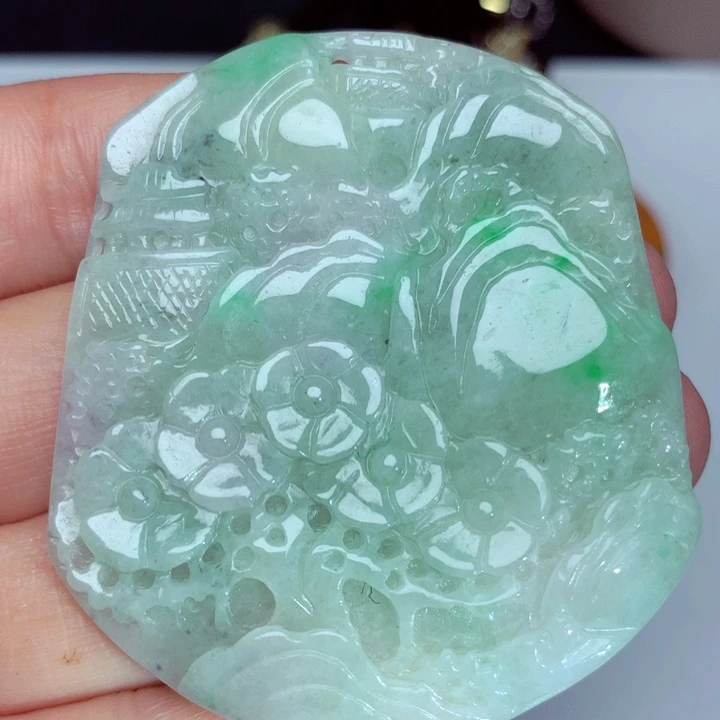 翡翠吊坠(不含链)未镶嵌