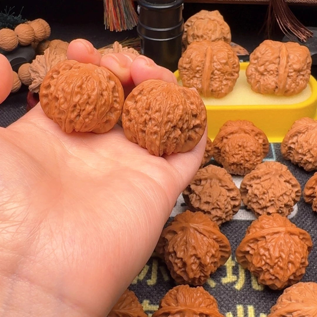 文玩核桃吊坠36正磨