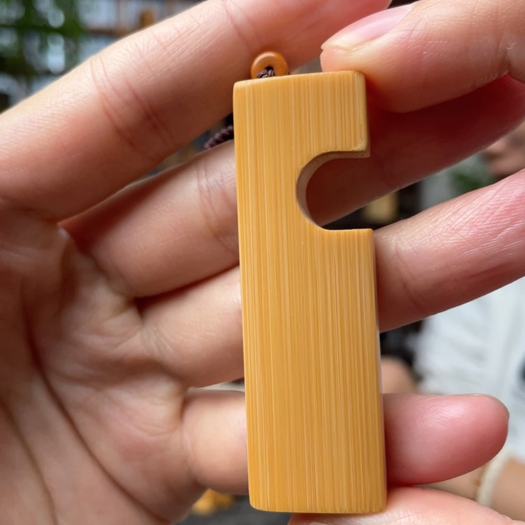 木方颜竹木艺术把件