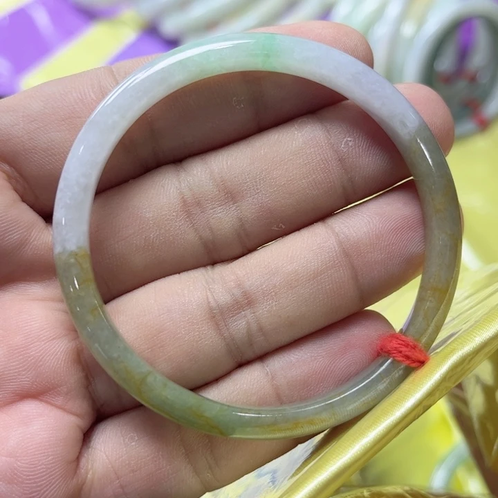 未镶嵌手镯翡翠53细条