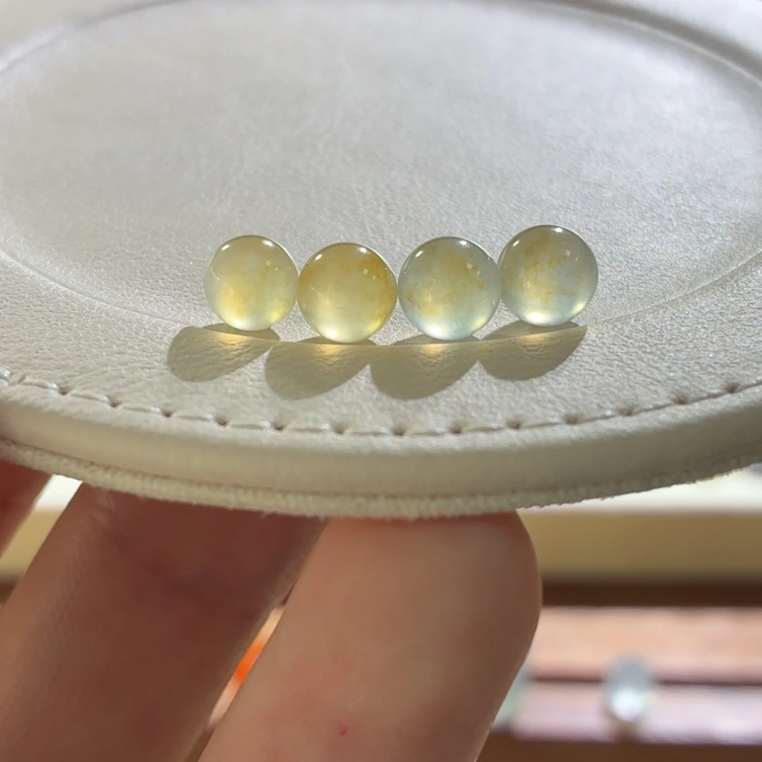 定制翡翠未镶嵌卡6左右单颗价4选一