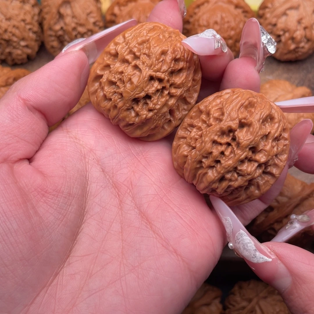 把件文玩核桃将军膀38精配