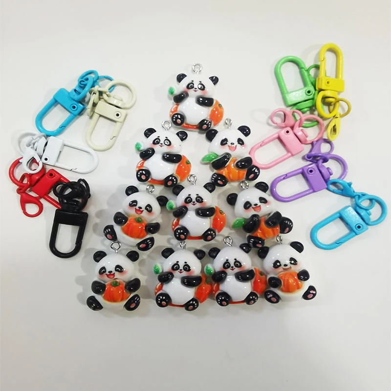 熊猫树脂配U型挂扣