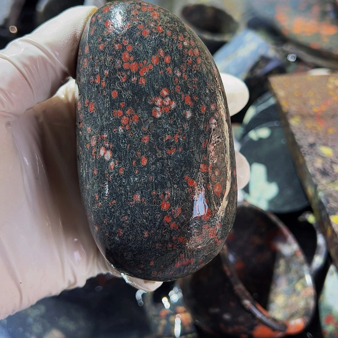 梅花玉鱼缸石茶周边微瑕不退不换