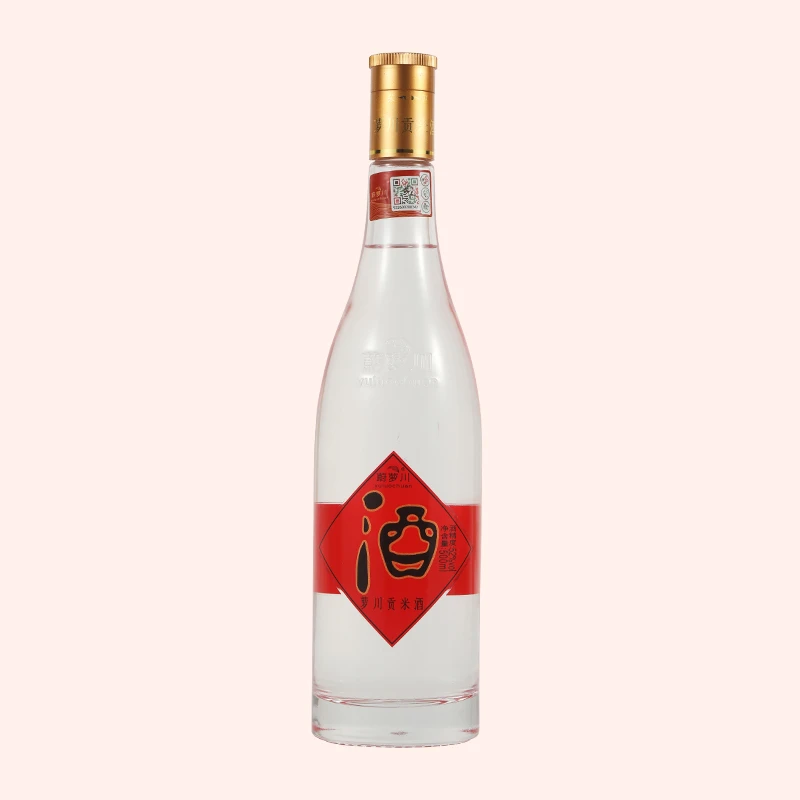 萝川贡米酒小金盖纯粮52度贡米酒浓香型白酒蔚县小米酒52度500