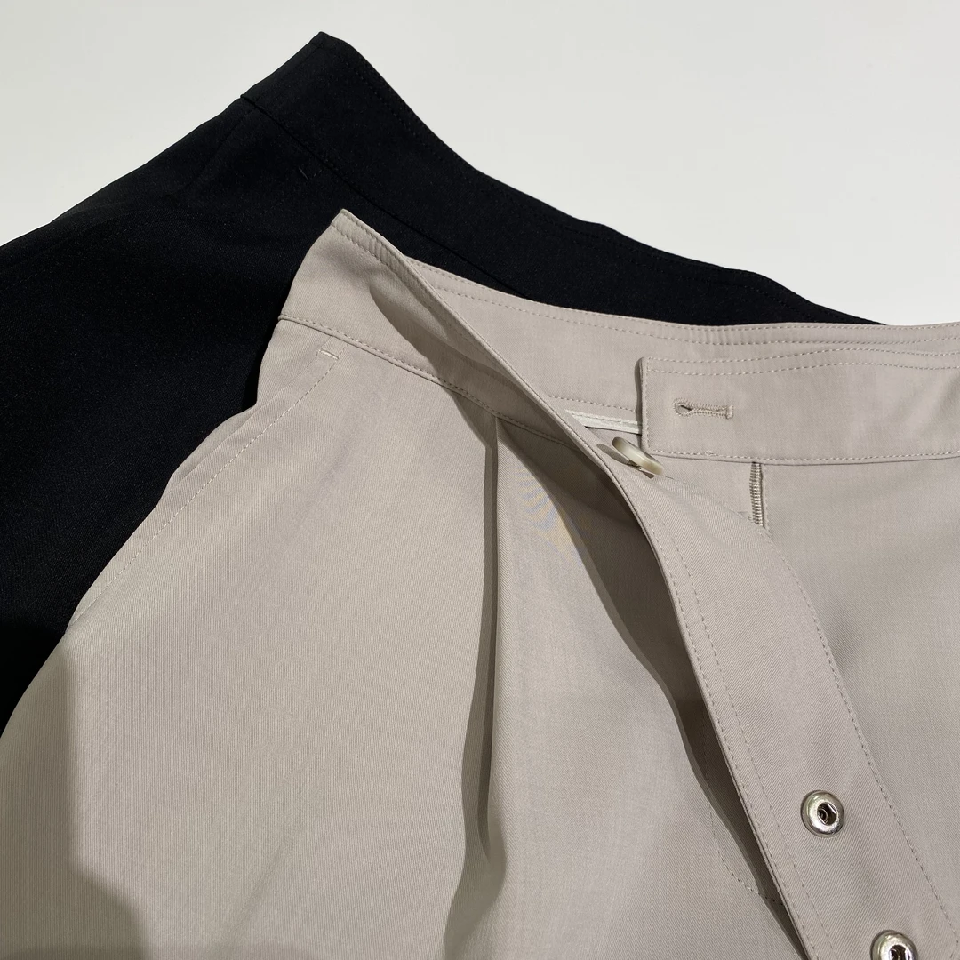 2025飞秒新品简约百搭时尚夏季直筒西裤