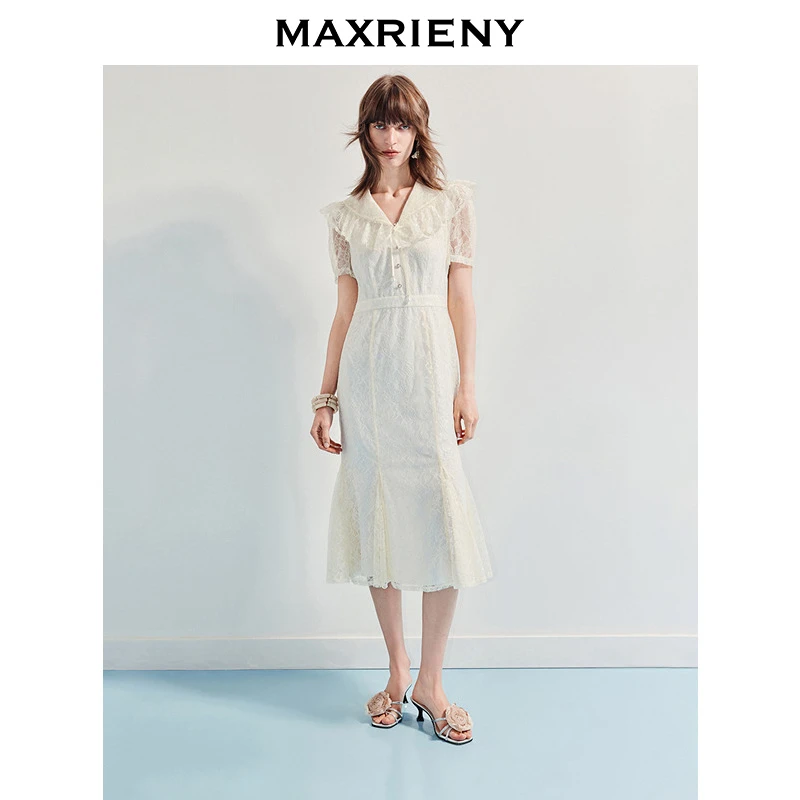 MAXRIENY【商场同款】2025夏连衣裙