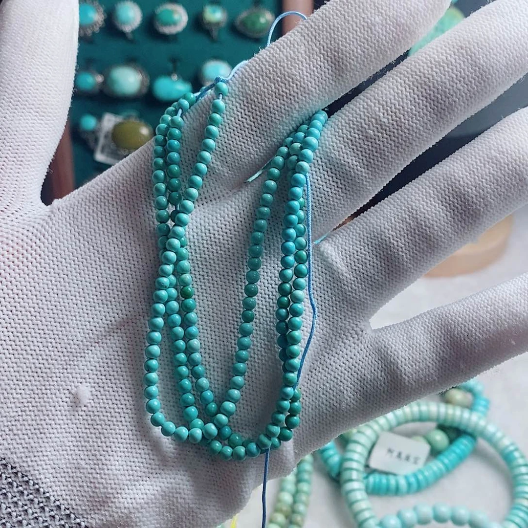 未镶嵌绿松石珠宝奇石