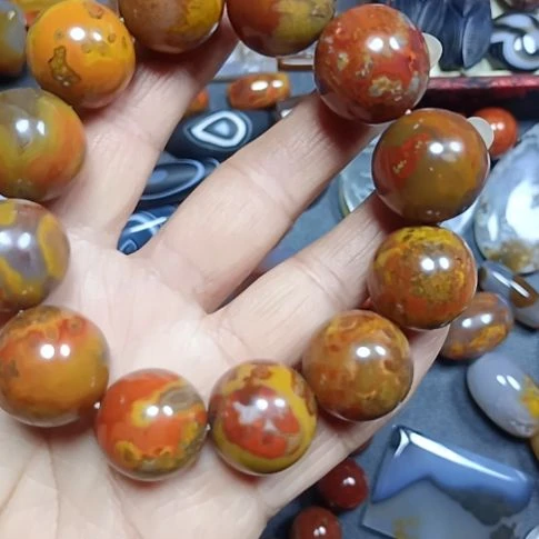 玛瑙/玉髓未镶嵌手串