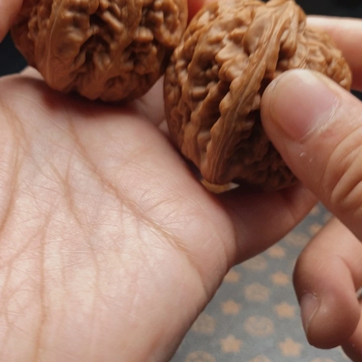 把件文玩核桃红锦鲤41尺