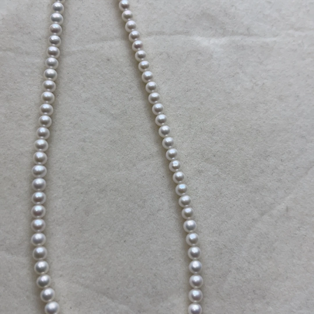 银S925镶嵌淡水珍珠颈饰