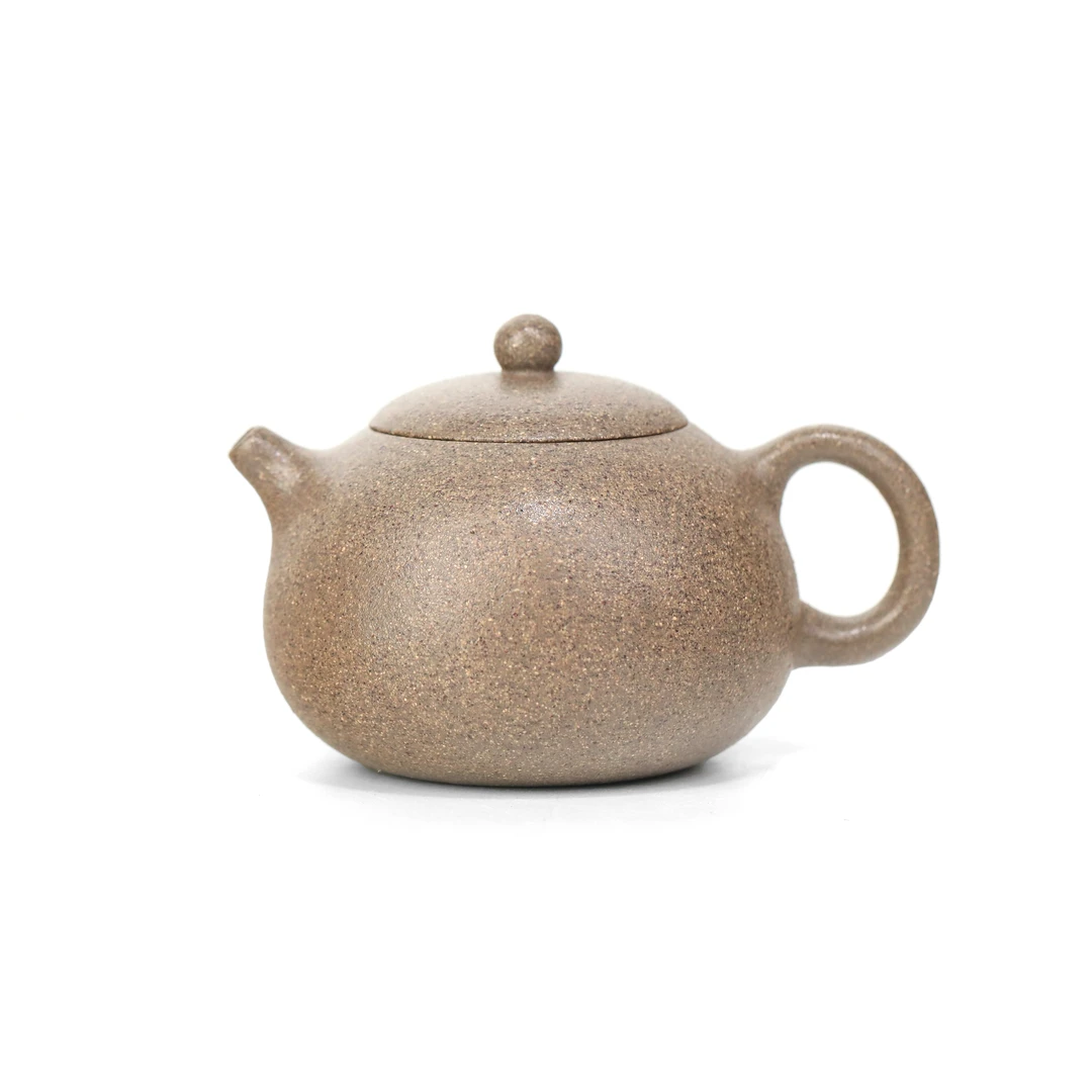 CRY豆蔻壶170cc原矿桃花泥宜兴手工紫砂壶功夫茶具户外自用茶壶