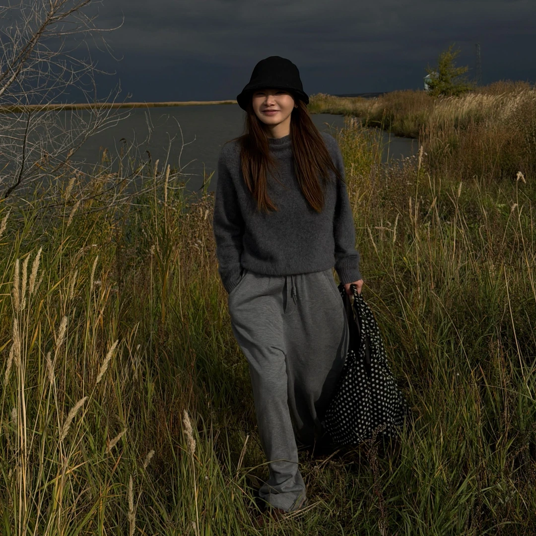 【CHU/2025FWNEW】《华尔》丝毛香蕉裤SH2538