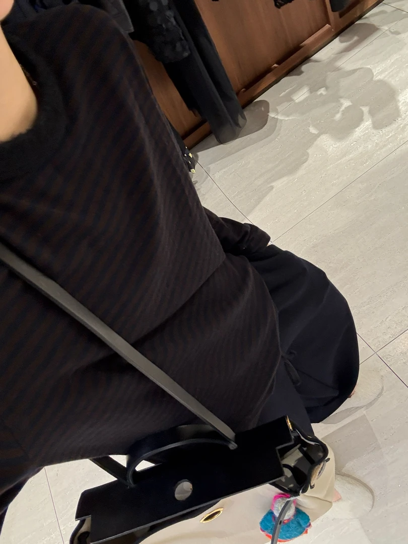 【黑森林】天丝羊毛撞色条纹圆领长袖 J25CX717