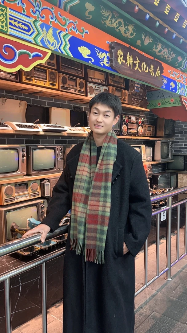 【纯羊毛】安其拉2024新款百搭羊毛围巾