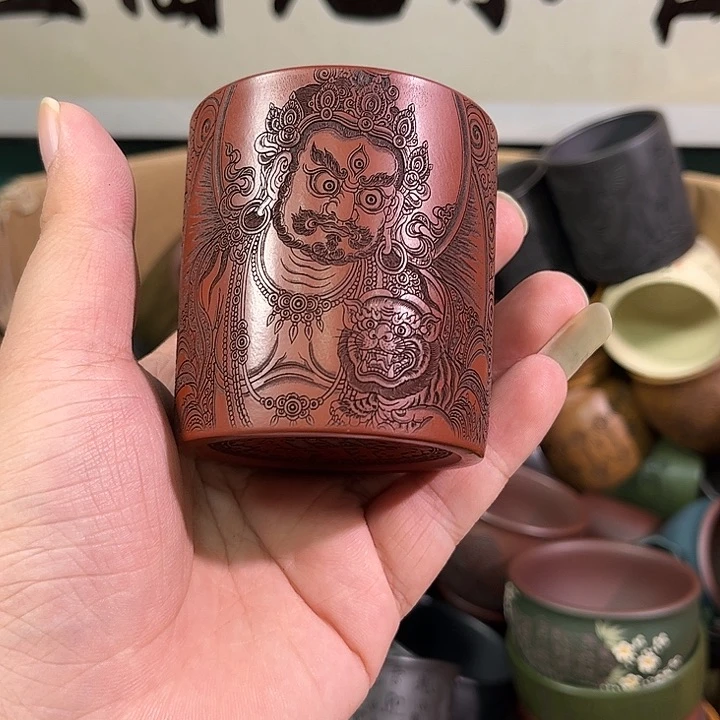 茶杯紫砂全手工紫砂主人杯