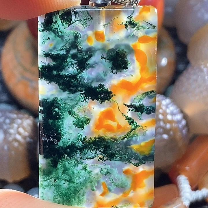 未镶嵌颈饰玛瑙/玉髓