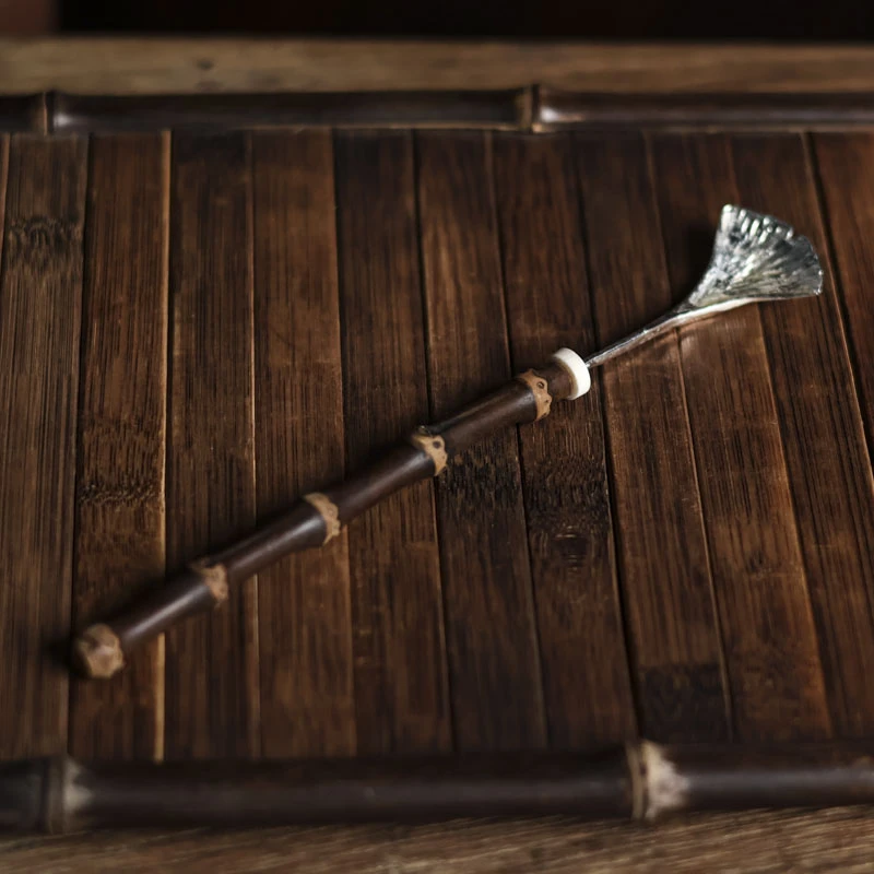 【宽窄】银杏叶茶拨（古篱S0026）