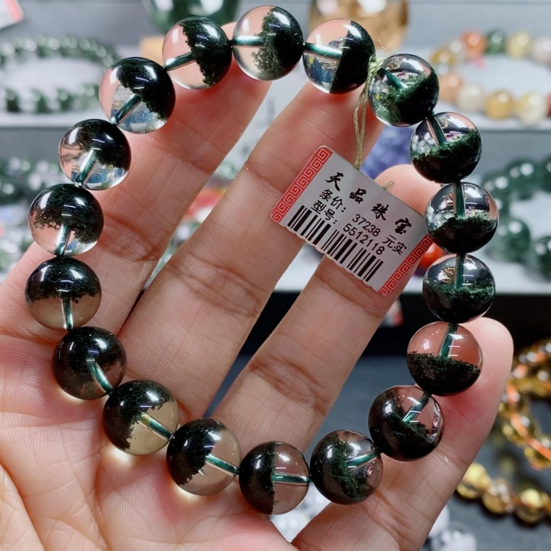 水晶未镶嵌手链绿幽灵手链5512118