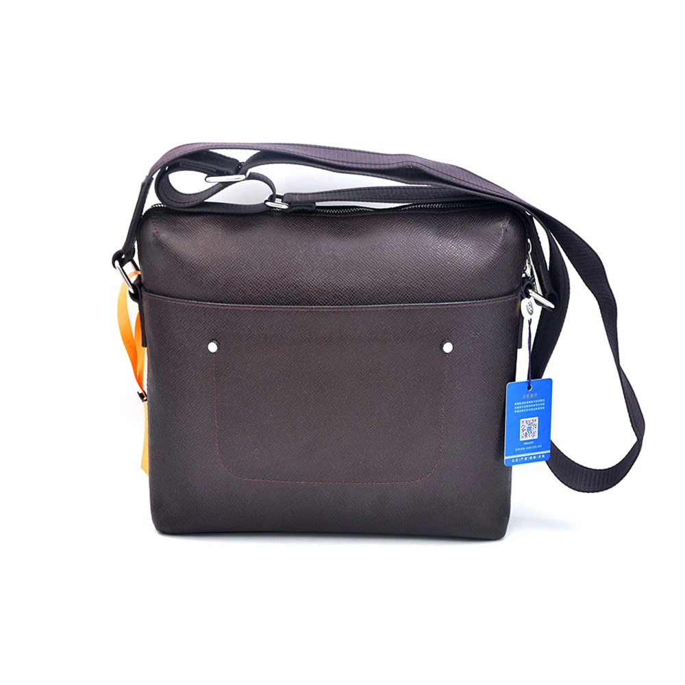 95新 LouisVuitton/路易威登 97新酒红色十字纹斜挎包27＊25/49918