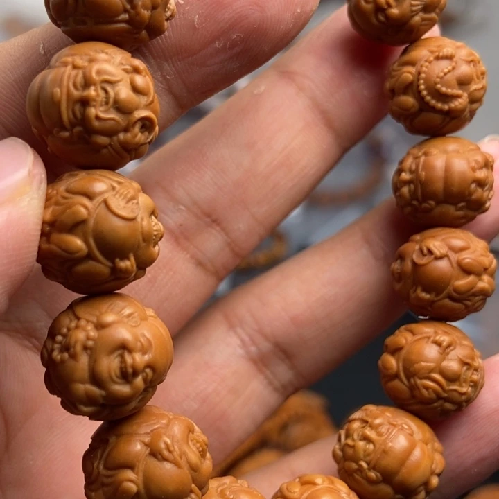 猴头核桃手串猴头