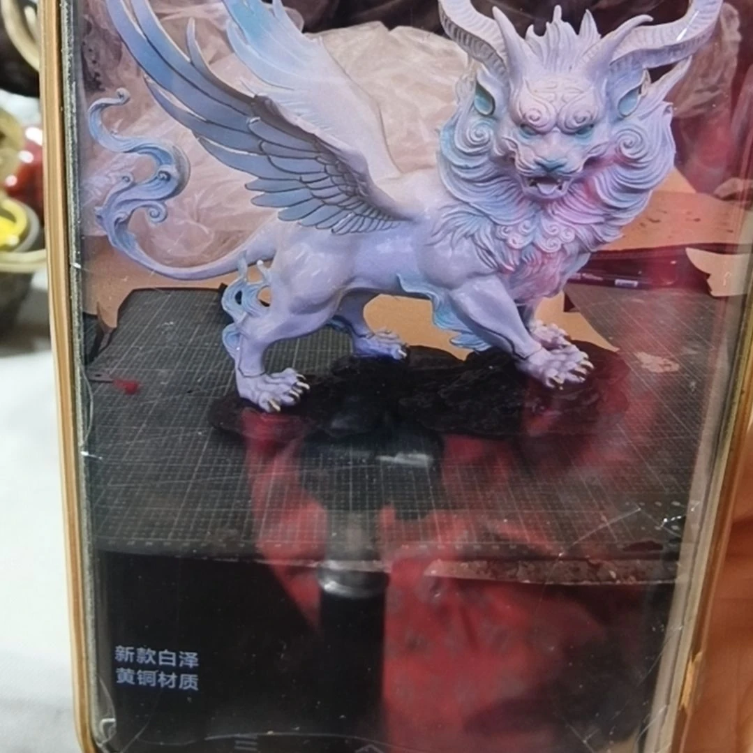 长度30公分白泽摆件