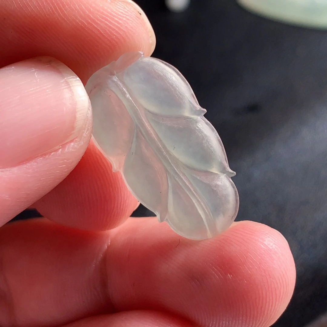 定制翡翠未镶嵌翡翠叶子