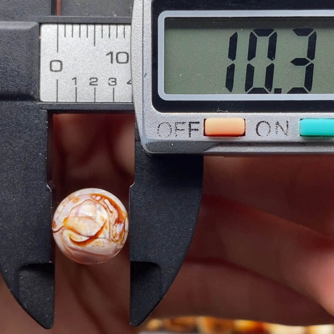 未镶嵌琥珀戒指圆珠