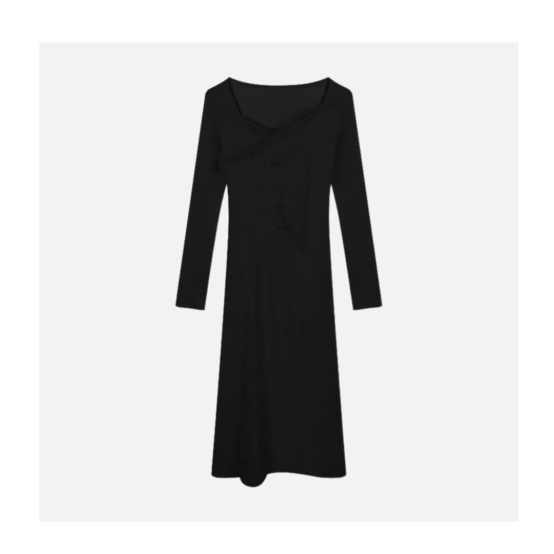 【纯欲姐姐】连衣裙预D3LYQ1556女装连衣裙显瘦气质长袖