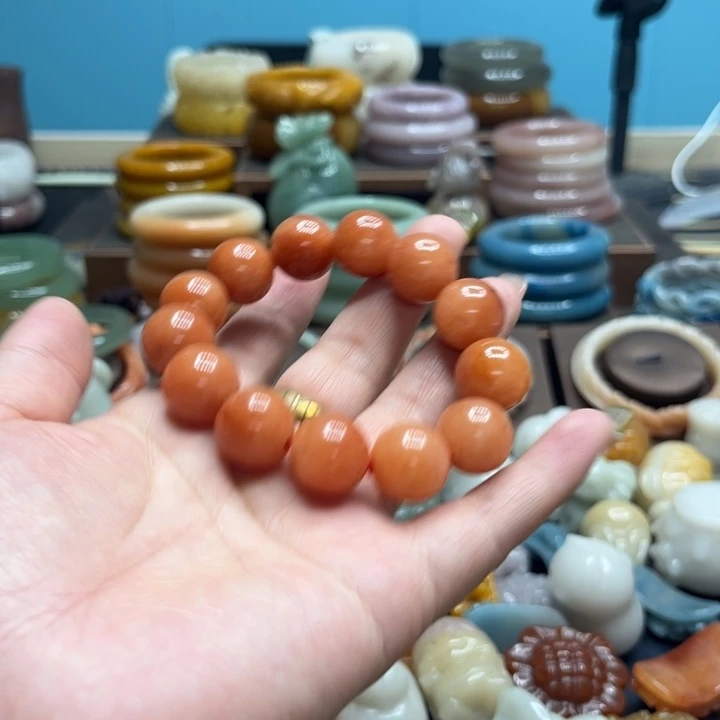 合金手链石英质玉